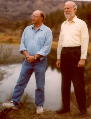 A photograph of Bob Jones and Roland Morris